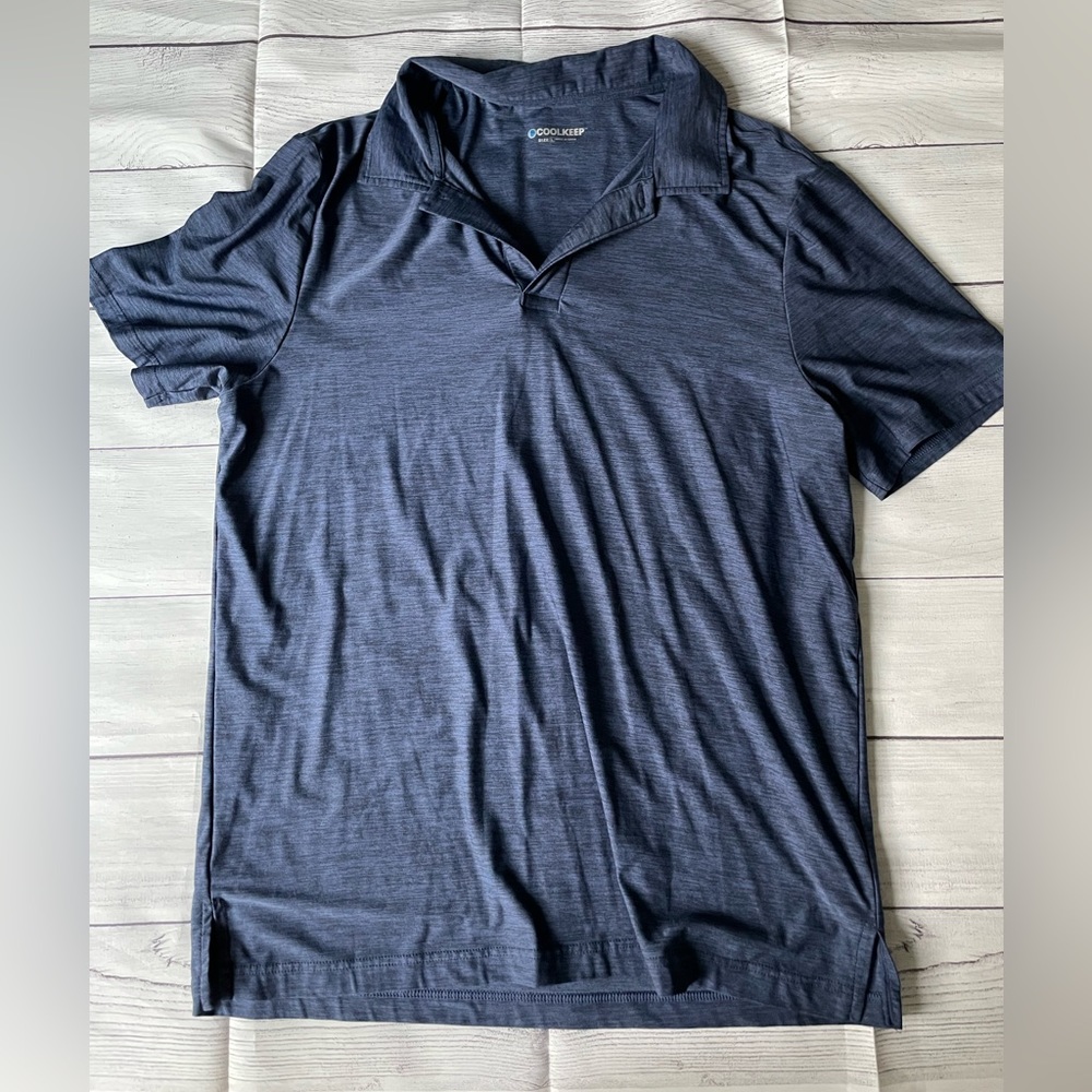 Men's Cool Keep Navy Blue Polo
